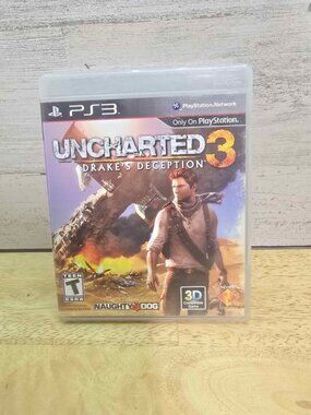 Uncharted 3 Drake's Deception Sony PlayStation 3 PS3 2011 Complete CIB